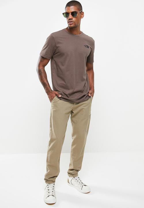 The North Face - M playful logo short sleeve tee - purple
