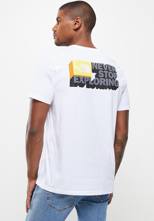 The North Face - M short sleeve nse graphic tee - white