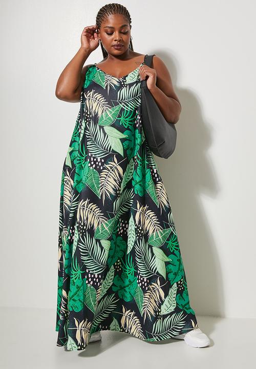 Superbalist - Back dtl maxi dress - multi