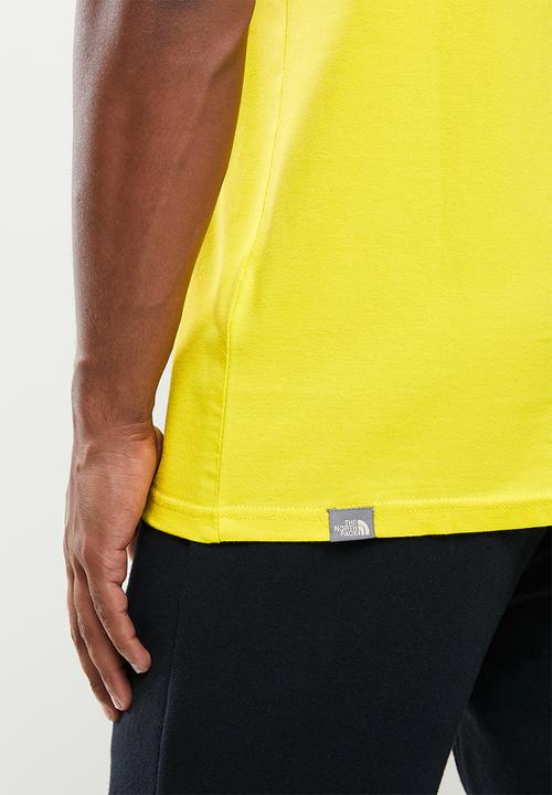 The North Face - M short sleeve easy tee - yellow