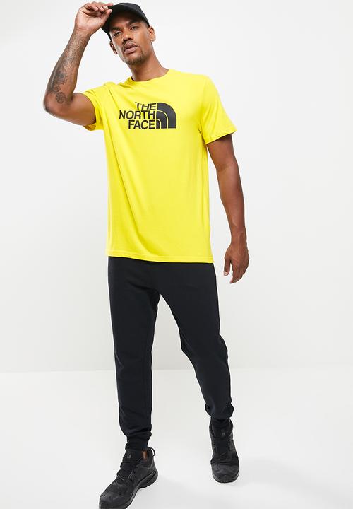 The North Face - M short sleeve easy tee - yellow