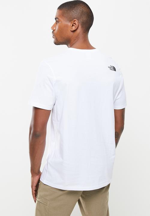 The North Face - M short sleeve graphic half dome tee - white