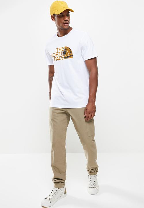 The North Face - M short sleeve graphic half dome tee - white