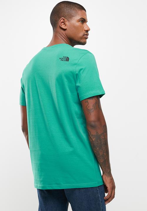 The North Face - M short sleeve fine tee - teal