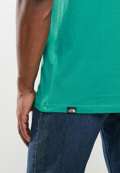 The North Face - M short sleeve fine tee - teal