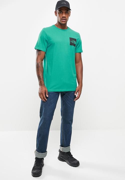 The North Face - M short sleeve fine tee - teal