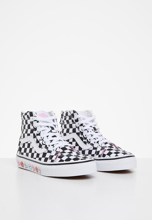 Vans - Uy sk8-hi zip- (candy hearts) black/true white
