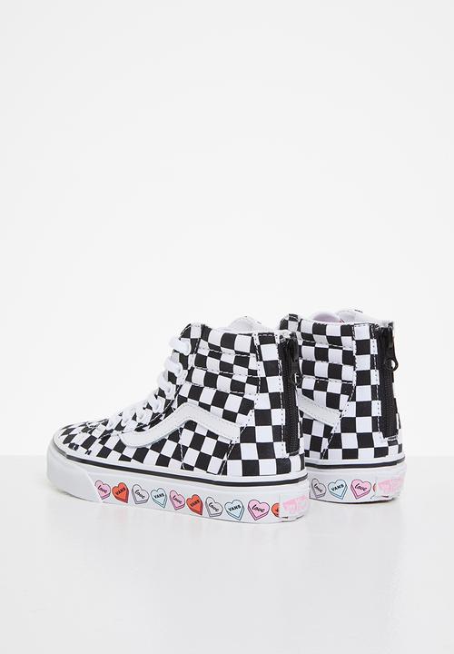 Vans - Uy sk8-hi zip- (candy hearts) black/true white