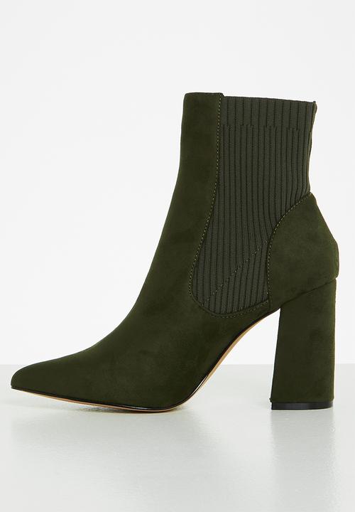 Steve Madden - Recite ankle boot - olive