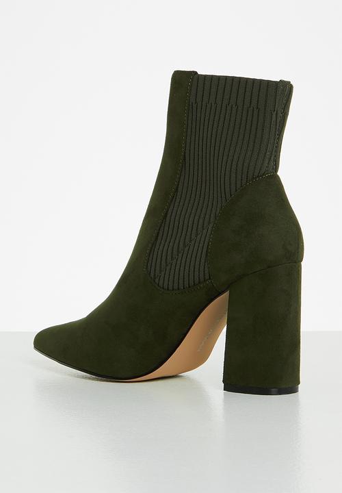 Steve Madden - Recite ankle boot - olive