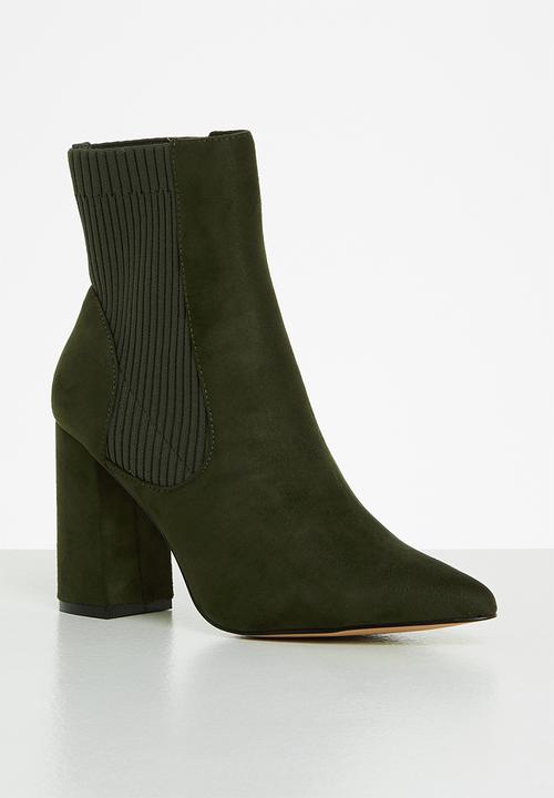 Steve Madden - Recite ankle boot - olive