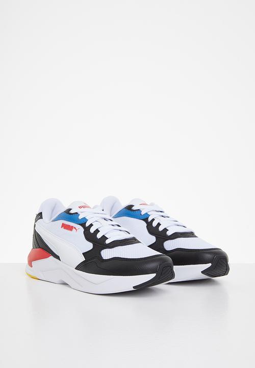 PUMA - X-ray speed lite jr - black/white/vallarta blue/high risk red