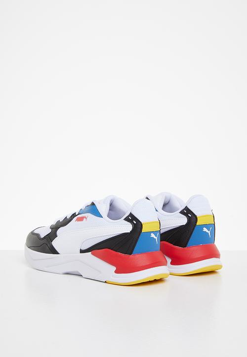 PUMA - X-ray speed lite jr - black/white/vallarta blue/high risk red