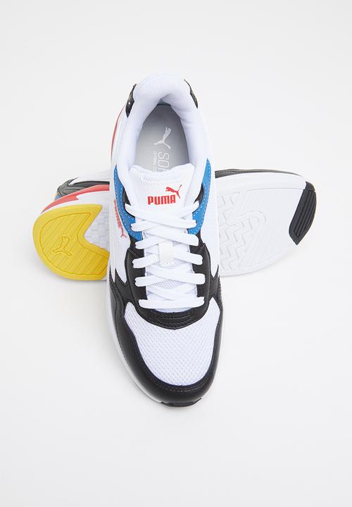 PUMA - X-ray speed lite jr - black/white/vallarta blue/high risk red