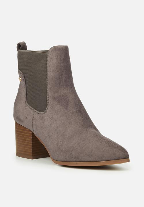 Miss Black - Eros1 chelsea boot - grey