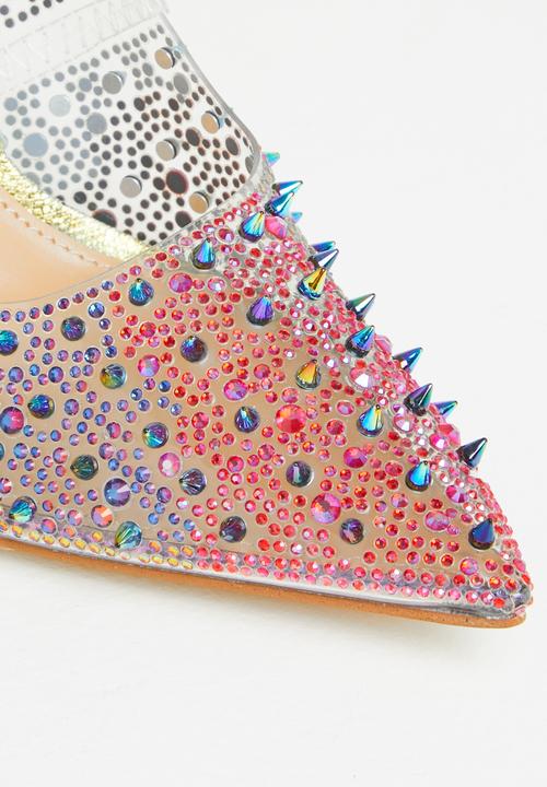 Steve Madden - Villain court heel - blue iridescent