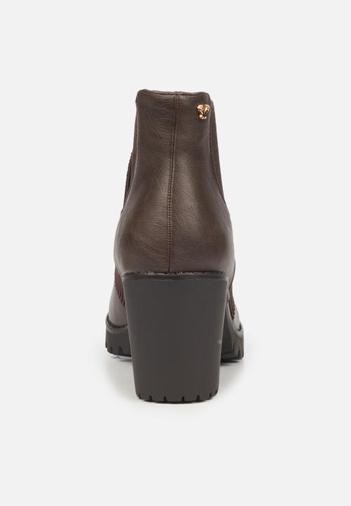 Butterfly Feet - Esther 2 ankle boot - chocolate