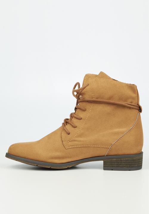 Miss Black - Safari2 chukka ankle boot - tan
