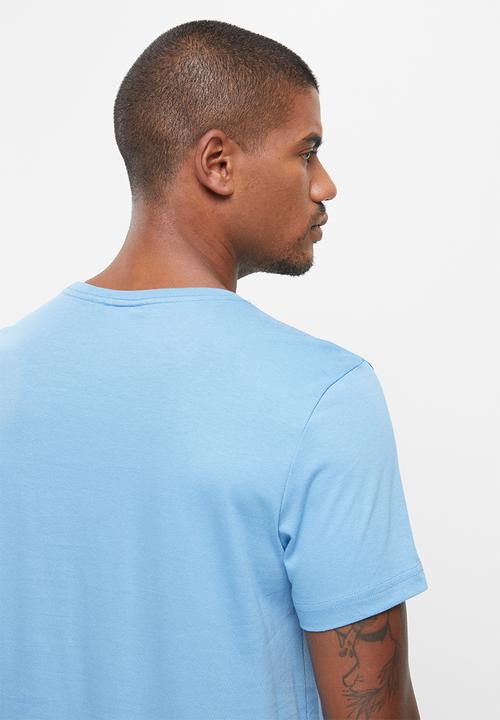Reebok - Gs reebok stacked tee 2 - essential blue