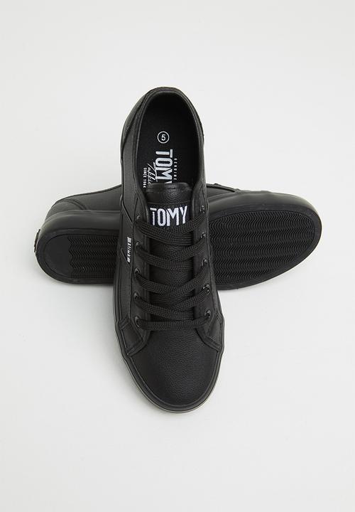 TOMY - Plimsoll sneaker - black