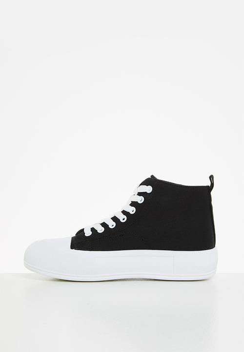 TOMY - Hi top sneaker - black