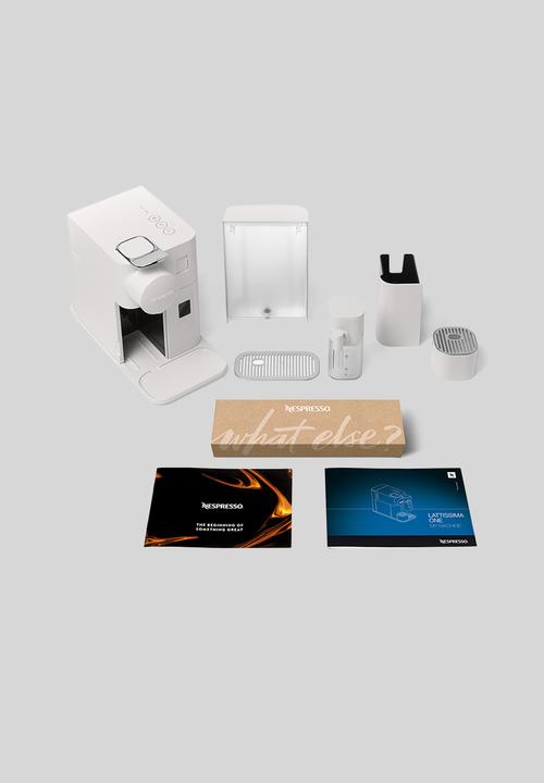 Nespresso - Lattissima one coffee machine-  porcelian white