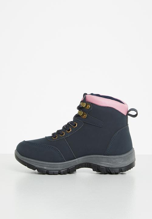 Pierre Cardin - Pierre cardin hiker lace up boot - navy