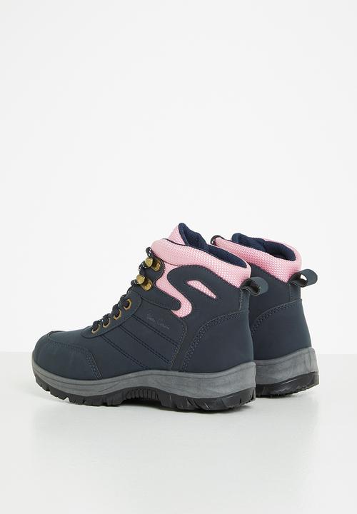 Pierre Cardin - Pierre cardin hiker lace up boot - navy