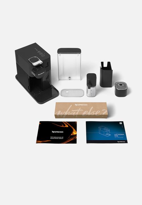 Nespresso - Lattissima one coffee machine- shadow black