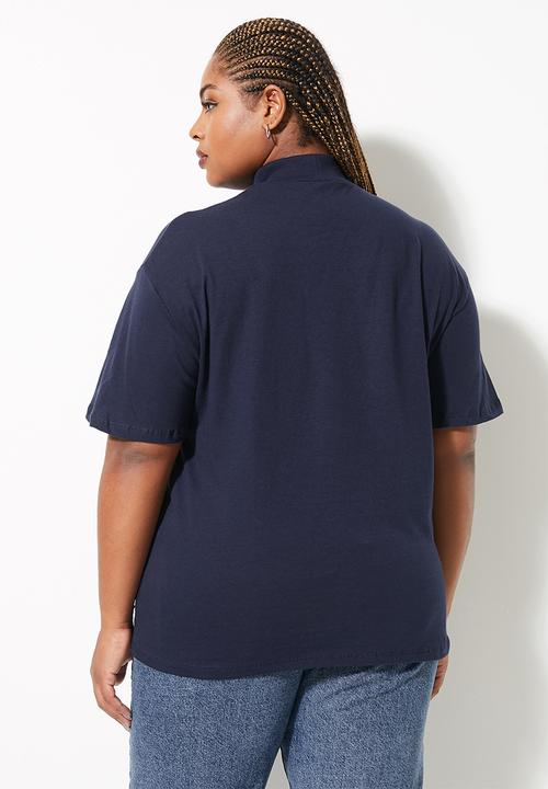 Superbalist - 2pk easy fit tee - navy & stripe