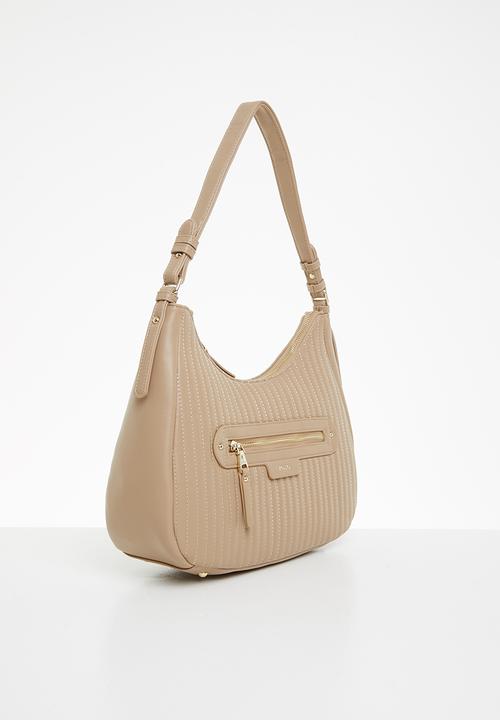POLO - Quilt hobo bag - latte