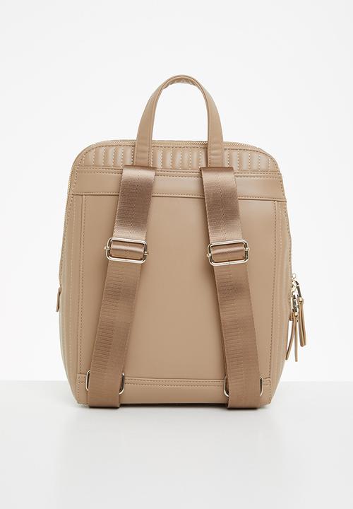 POLO - Quilt backpack - latte