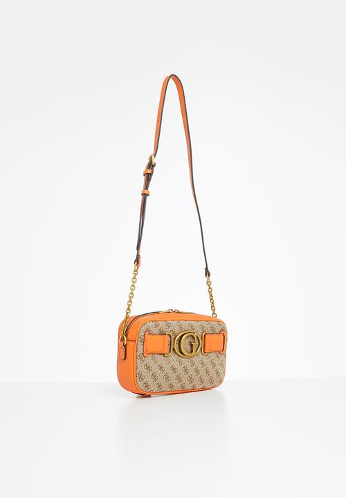 GUESS - Aviana camera bag - latte & orange