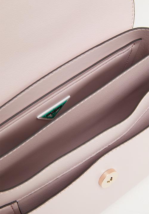 GUESS - Eco mia flap shoulder bag - pink