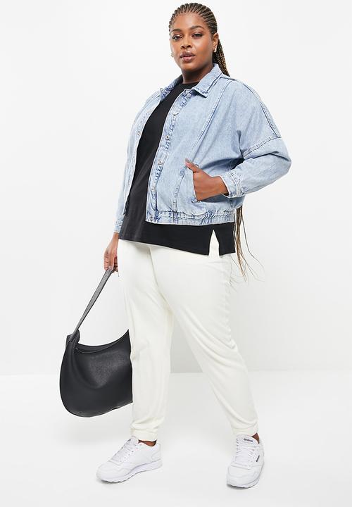 MANGO - Plus jacket candela - open blue