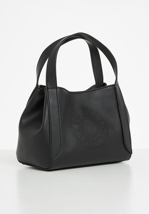 GUESS - Hutchinson small satchel - black