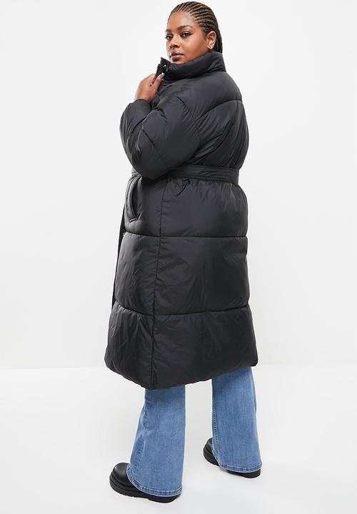 MANGO - Plus anorak coulant - black