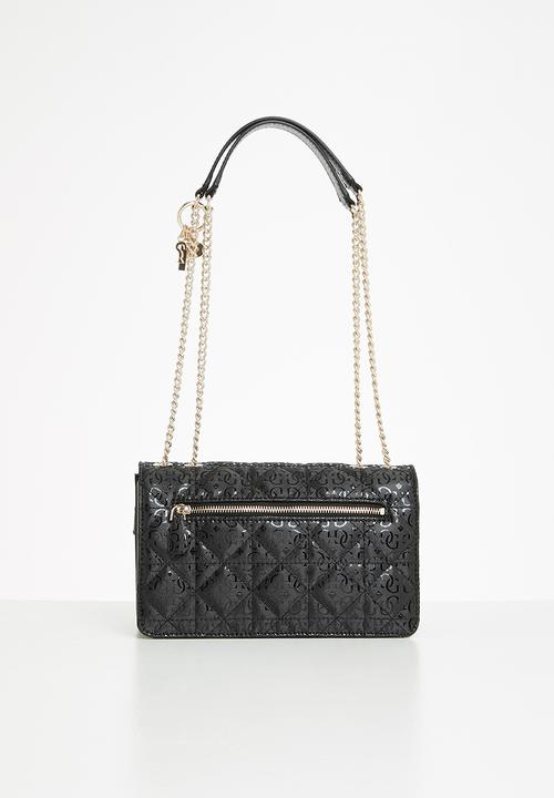 GUESS - Malia convertible xbody flap - black