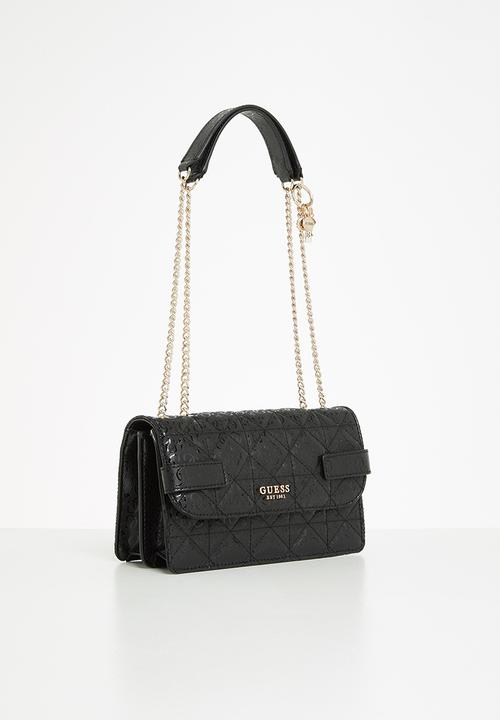 GUESS - Malia convertible xbody flap - black