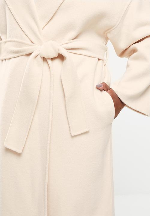 MANGO - Plus coat manuela - light beige