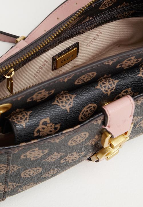 GUESS - Briana society crossbody - cream logo