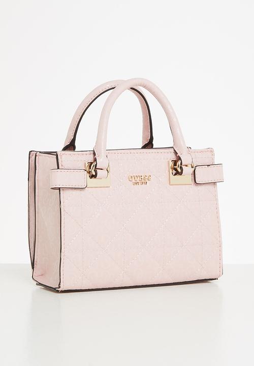 GUESS - Malia mini satchel - soft pink