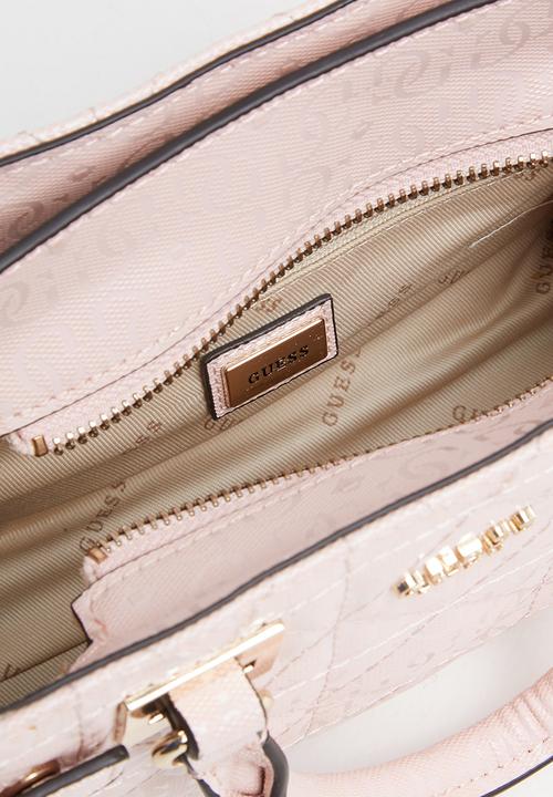GUESS - Malia mini satchel - soft pink
