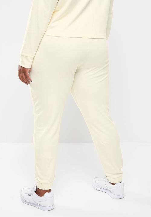 MANGO - Plus trousers splong - light beige