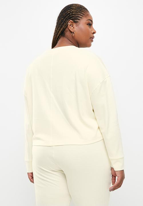 MANGO - Plus sweatshirt splong - light beige