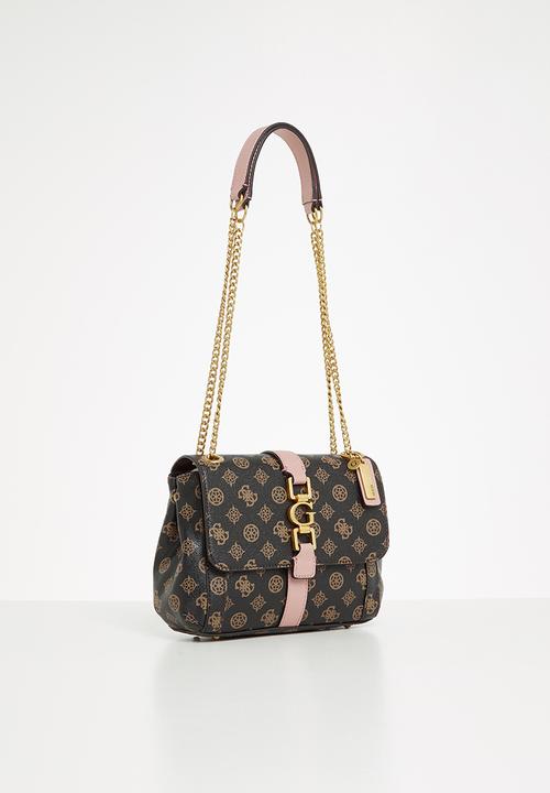 GUESS - Briana convertible xbody flap - mocha
