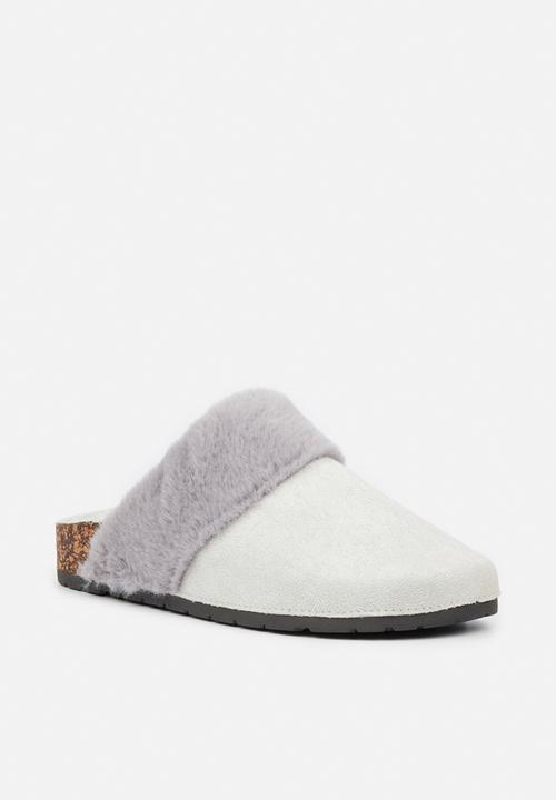 Miss Black - Burq6 slipper - grey