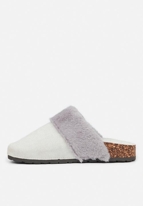 Miss Black - Burq6 slipper - grey