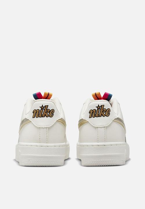 Nike - Nike air force 1 lv8 - off noir/mtlc pewter-summit white