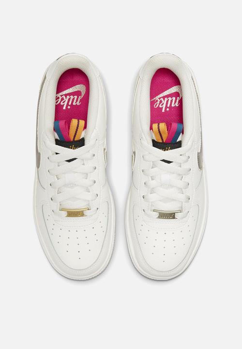 Nike - Nike air force 1 lv8 - off noir/mtlc pewter-summit white